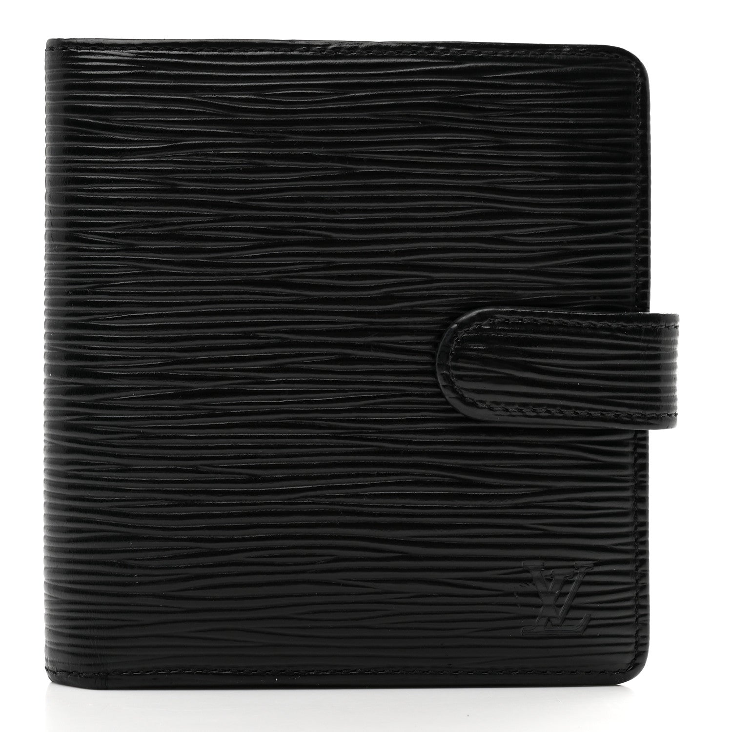 Louis Vuitton Epi Porte-Billets Compact Wallet Black 1 of 6