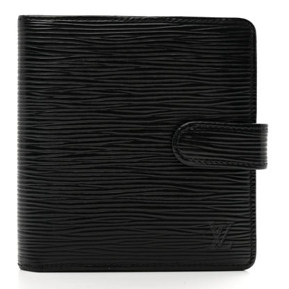 Louis Vuitton Epi Porte-Billets Compact Wallet Black 1 of 6
