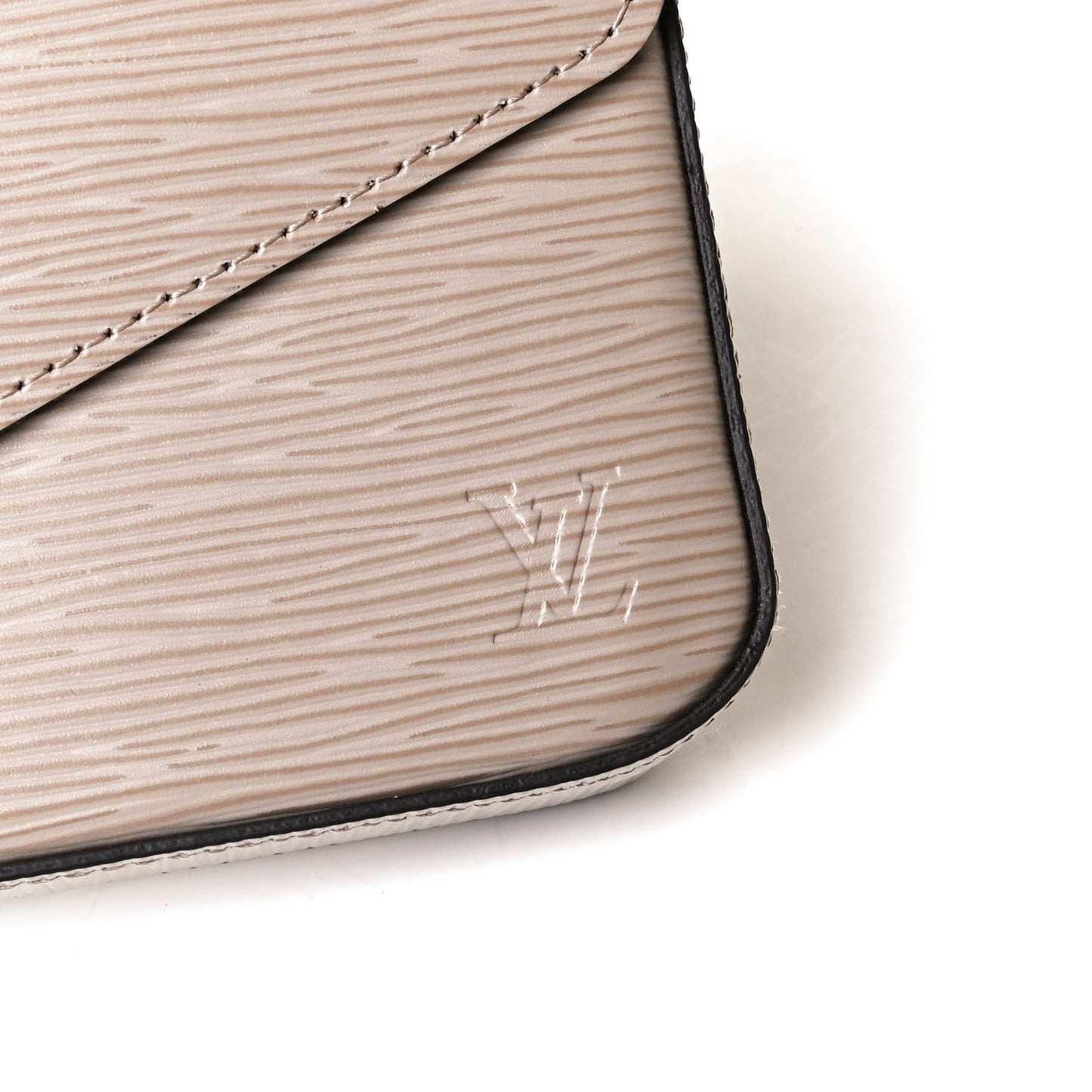 Epi Felicie Pochette Chain Wallet Galet