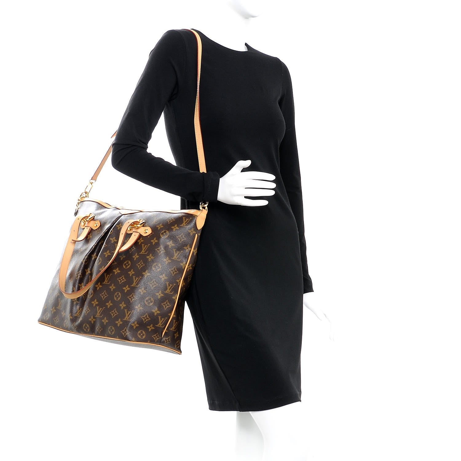 Louis Vuitton Monogram Palermo GM 2 of 16