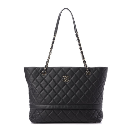 Chanel Caviar Quilted Rolled Up Tote Black 1 of 10