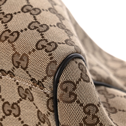 Gucci Monogram Large Sukey Tote Dark Brown 10 of 14