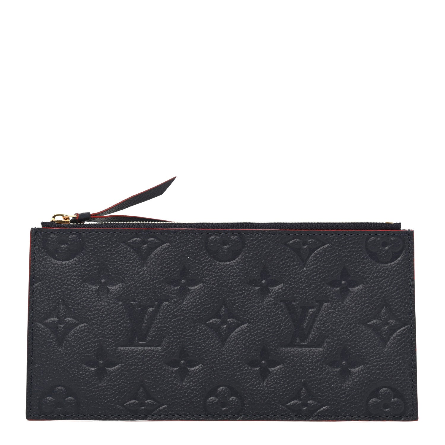 Louis Vuitton Empreinte Felicie Chain Wallet Zippered Insert Marine Rouge 1 of 6