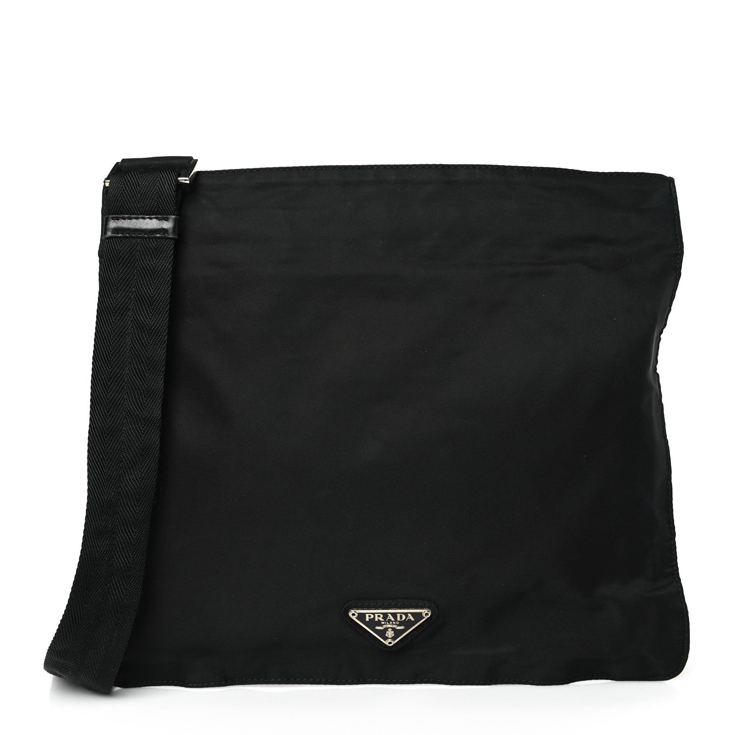 Prada Tessuto Nylon Sport Shoulder Bag Black 1 of 8