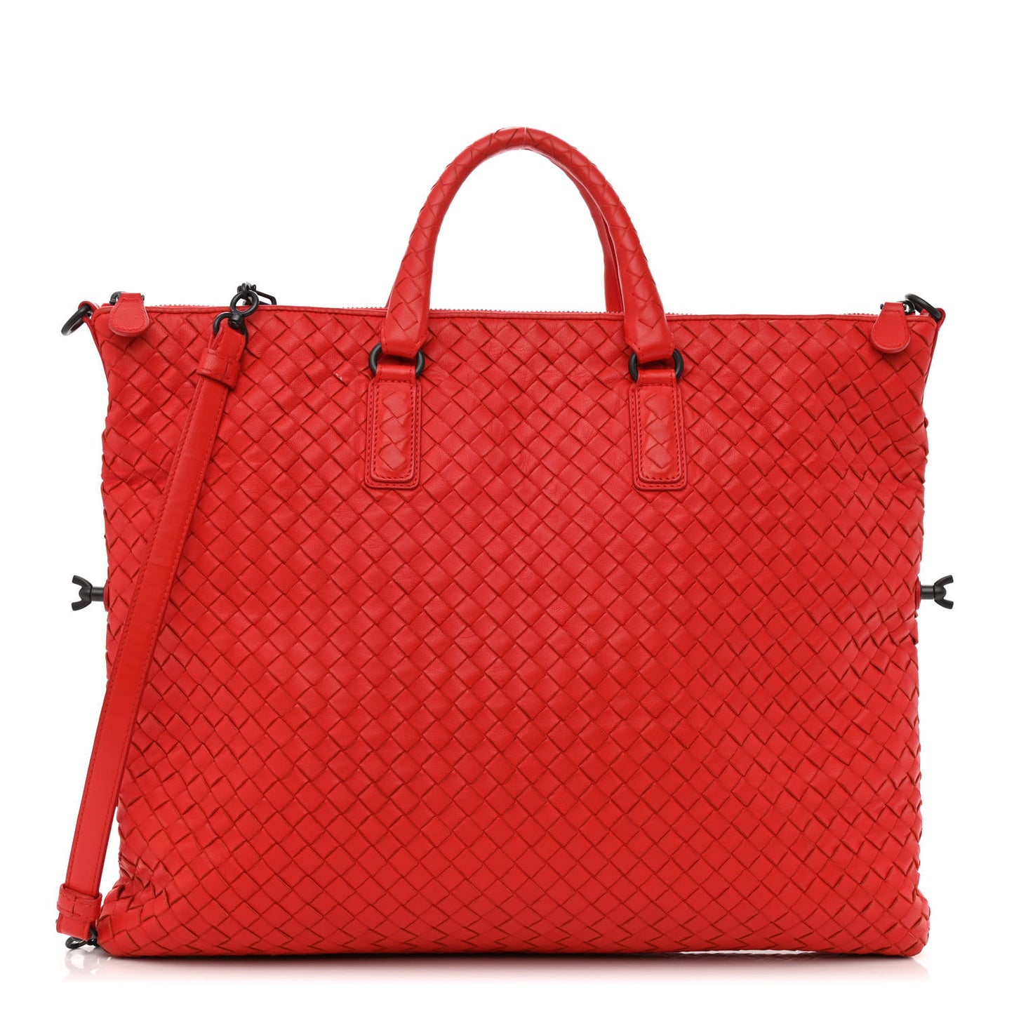 Nappa Intrecciato Medium Convertible Tote Vesuvio