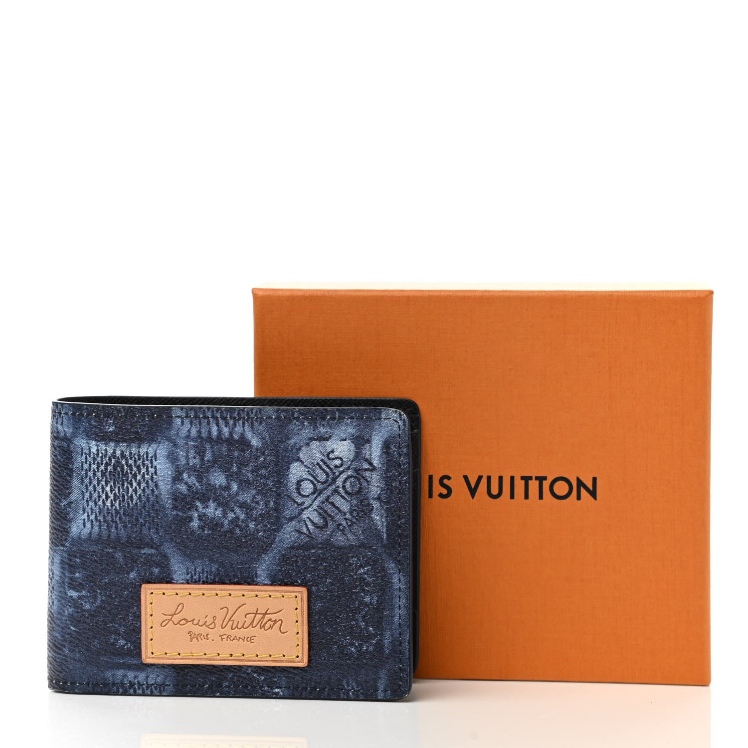 Louis Vuitton Damier Salt Multiple Wallet Ocean Blue 7 of 7