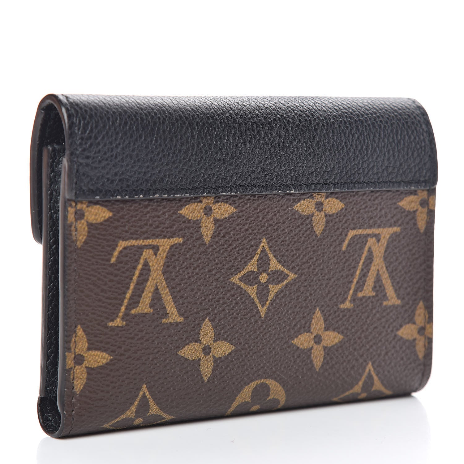 Louis Vuitton Monogram Pallas Compact Wallet NM Black 3 of 9