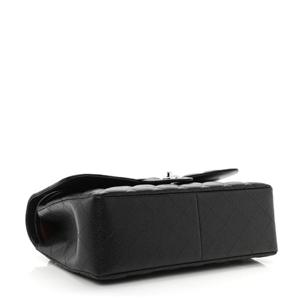 Chanel Caviar Quilted Jumbo Double Flap Black 4 of 11