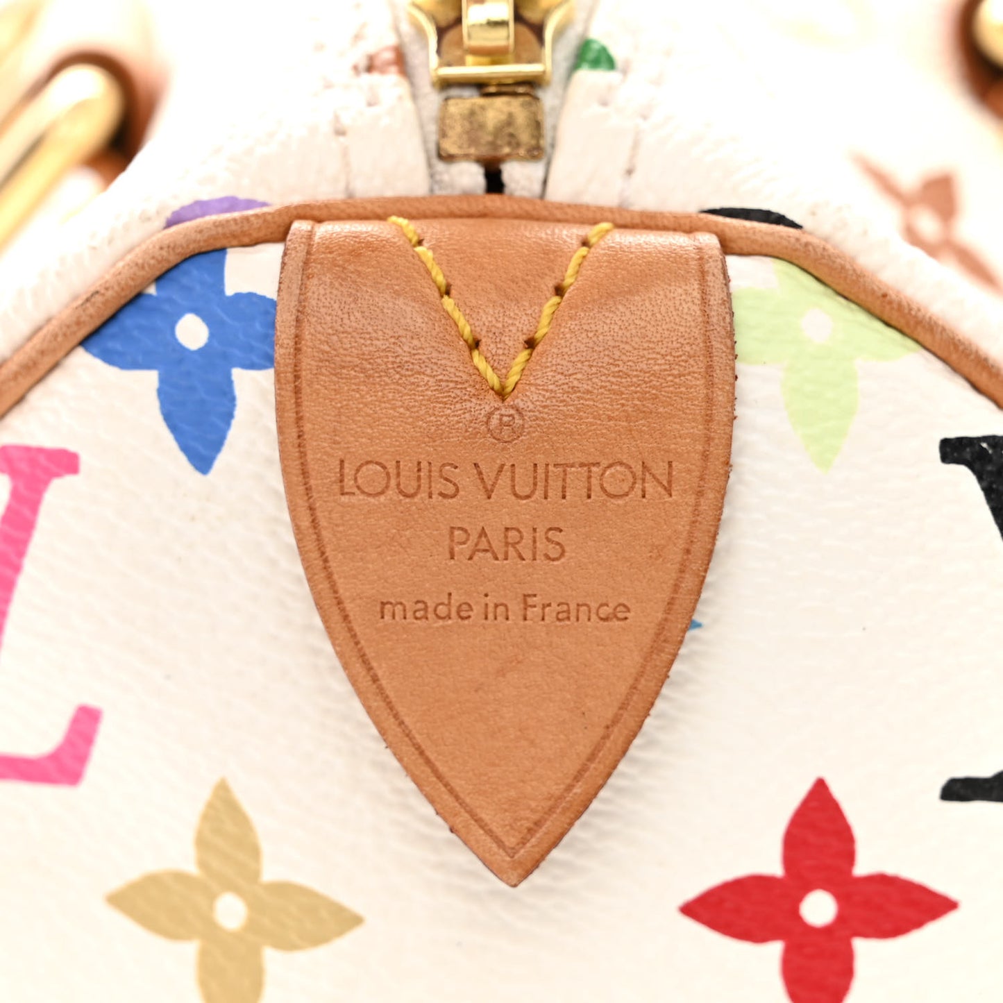Monogram Multicolor Speedy 30 White