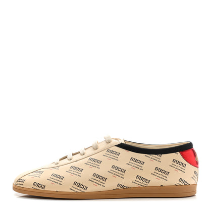Gucci Calfskin Stamp Print Mens Falacer Sneakers 9 Soy 1 of 9