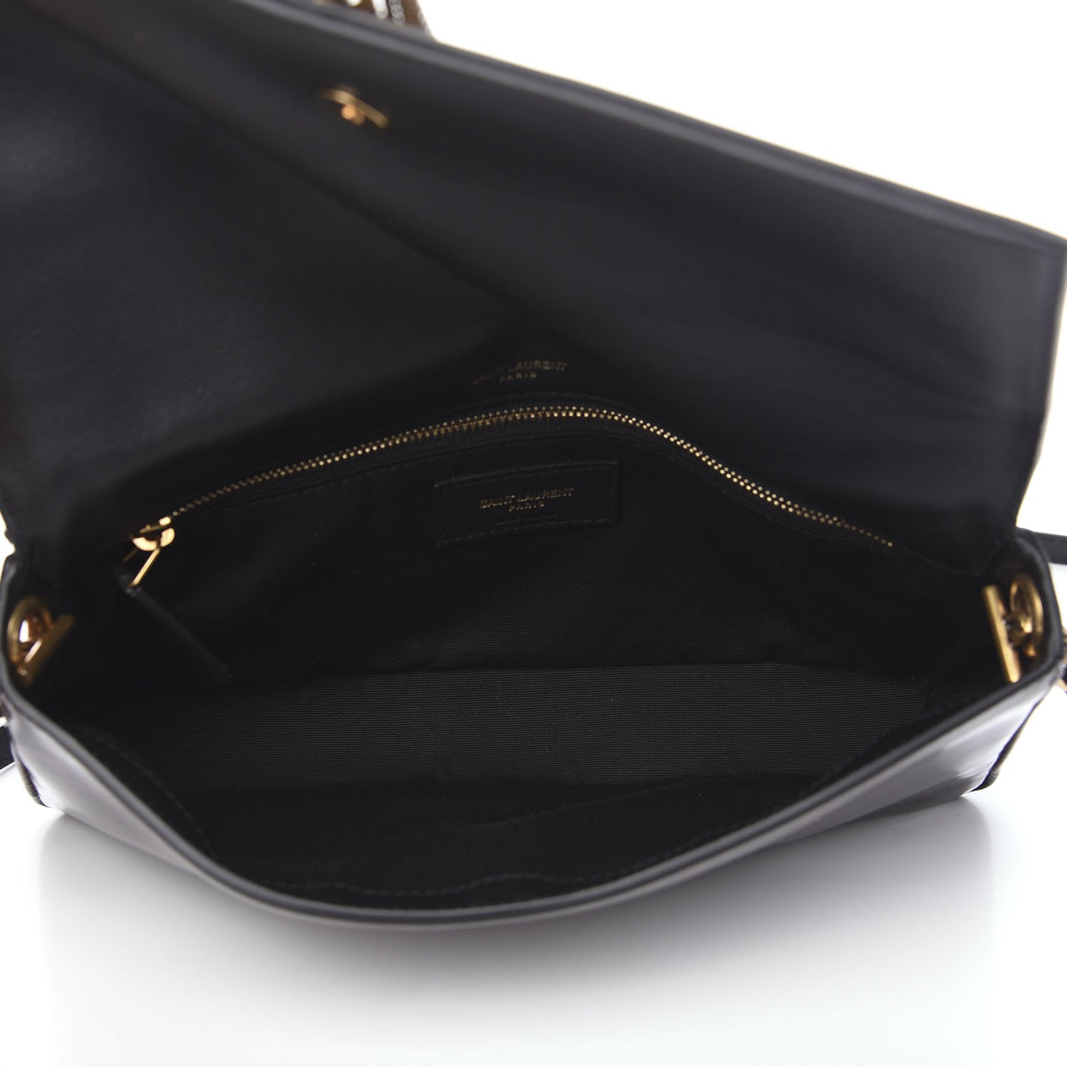 Saint Laurent Patent Monogram Tassel Kate 99 Tortoise 4 of 9