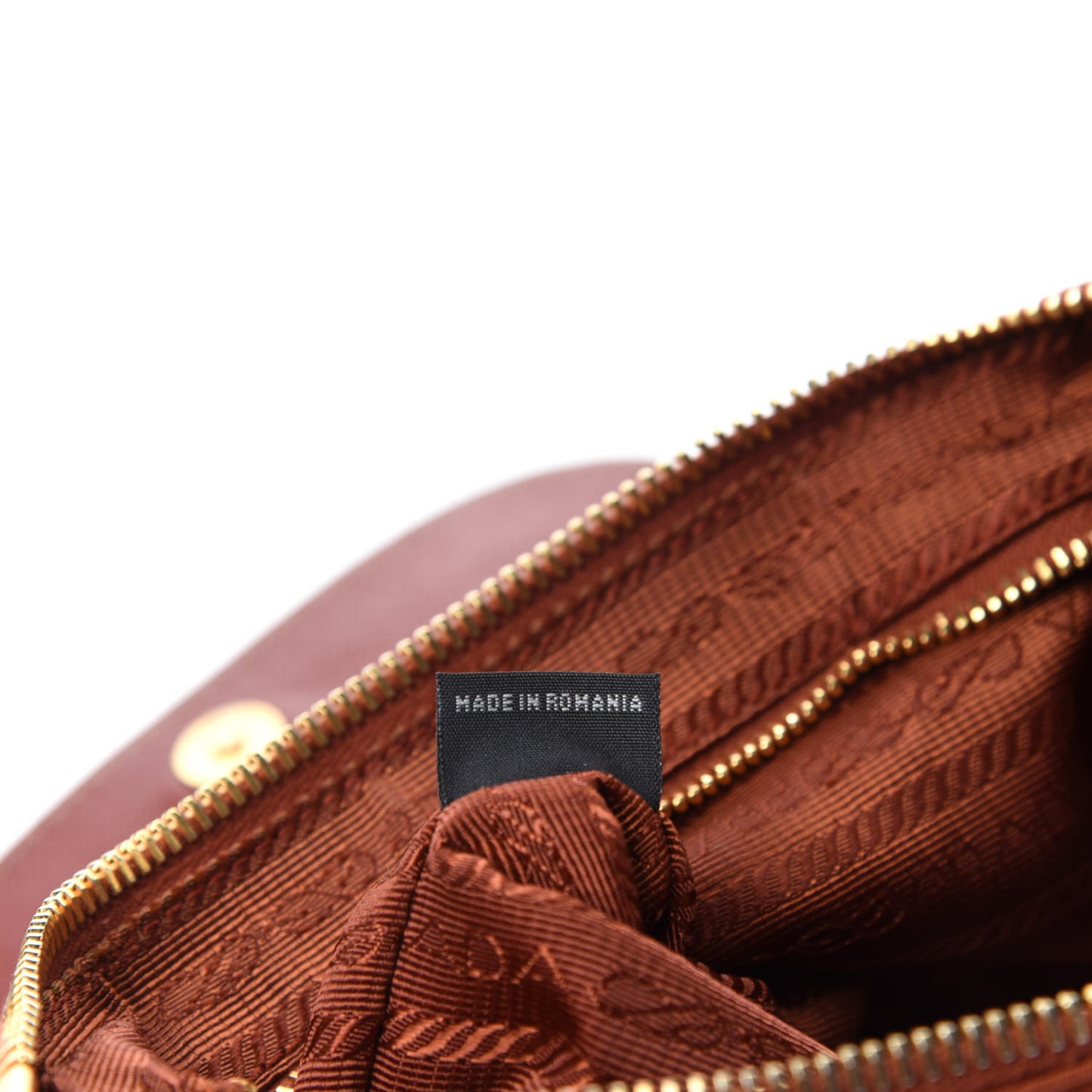 Tessuto Nylon Saffiano Crossbody Bag Bacca