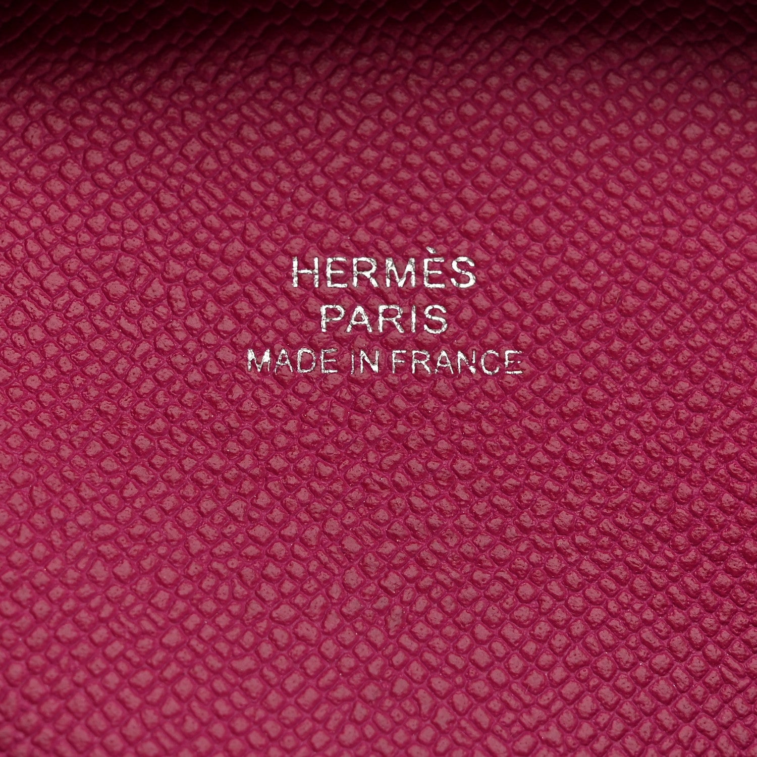 Hermes Epsom Bastia Coin Purse Rose Pourpre 12 of 14