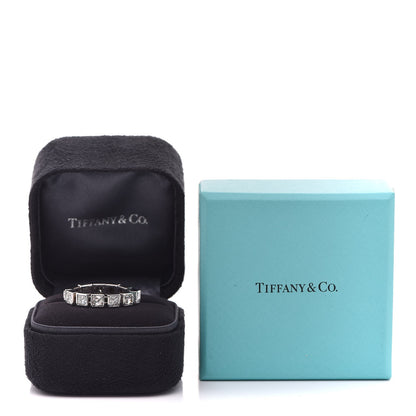 Tiffany 18K White Gold Diamond Flex Band 54.5 7 4 of 4