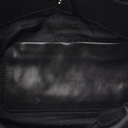 Prada Soft Calf Shoulder Bag Black 14 of 14