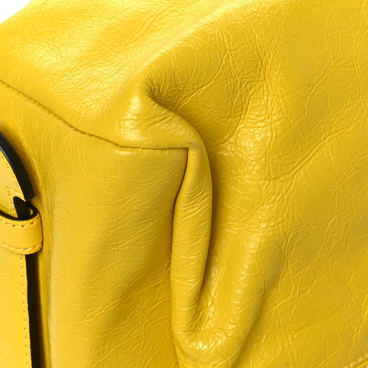 Gucci Fluffy Calfskin Morpheus Convertible Backpack Smile Yellow 9 of 12