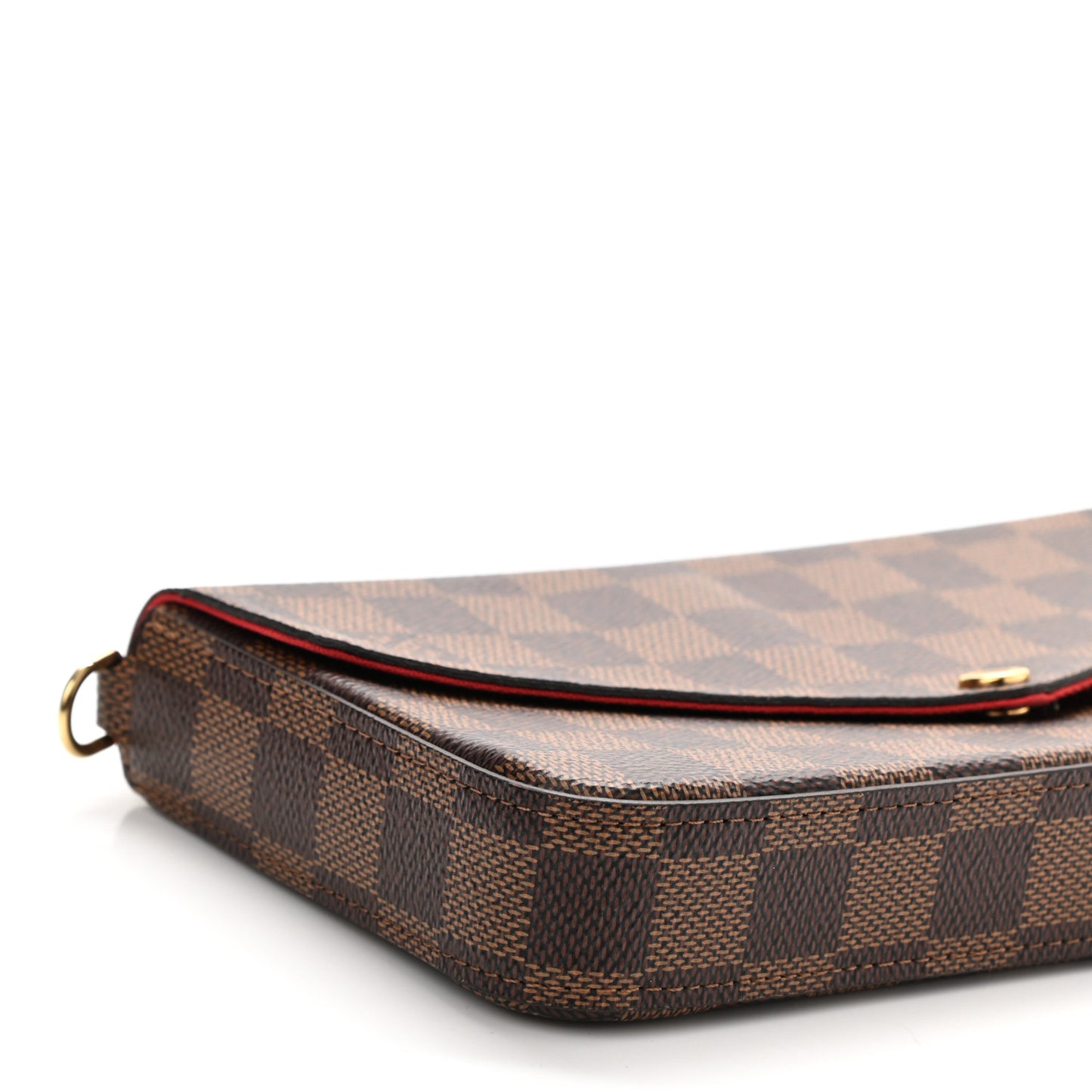 Damier Ebene Pochette Felicie Chain Wallet