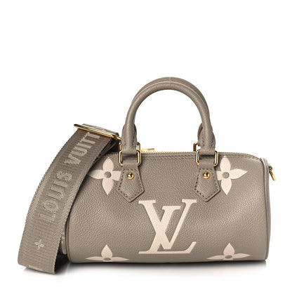 Louis Vuitton Empreinte Monogram Giant Papillon BB Tourterelle Cream 2 of 8
