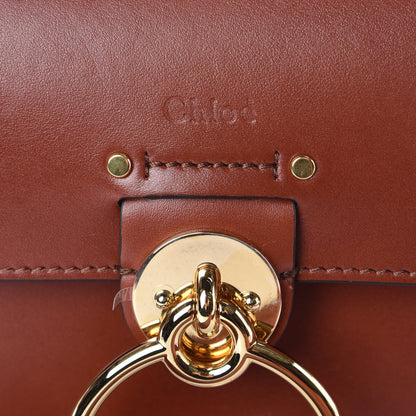 Chloe Calfskin Small Tess Bag Sepia Brown 9 of 9
