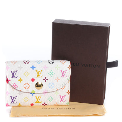 Louis Vuitton Monogram Multicolor Business Card Holder White 5 of 7