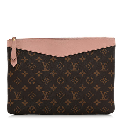Louis Vuitton Monogram Daily Pouch Rose Poudre 1 of 11