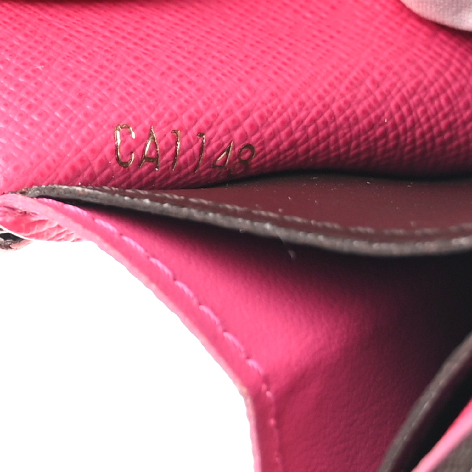 Louis Vuitton Monogram Bloom Flower Emilie Wallet Fuchsia 7 of 11