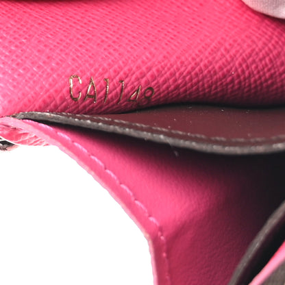 Louis Vuitton Monogram Bloom Flower Emilie Wallet Fuchsia 7 of 11