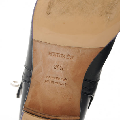 Hermes Calfskin Neo Low Boots 38.5 Black 6 of 8