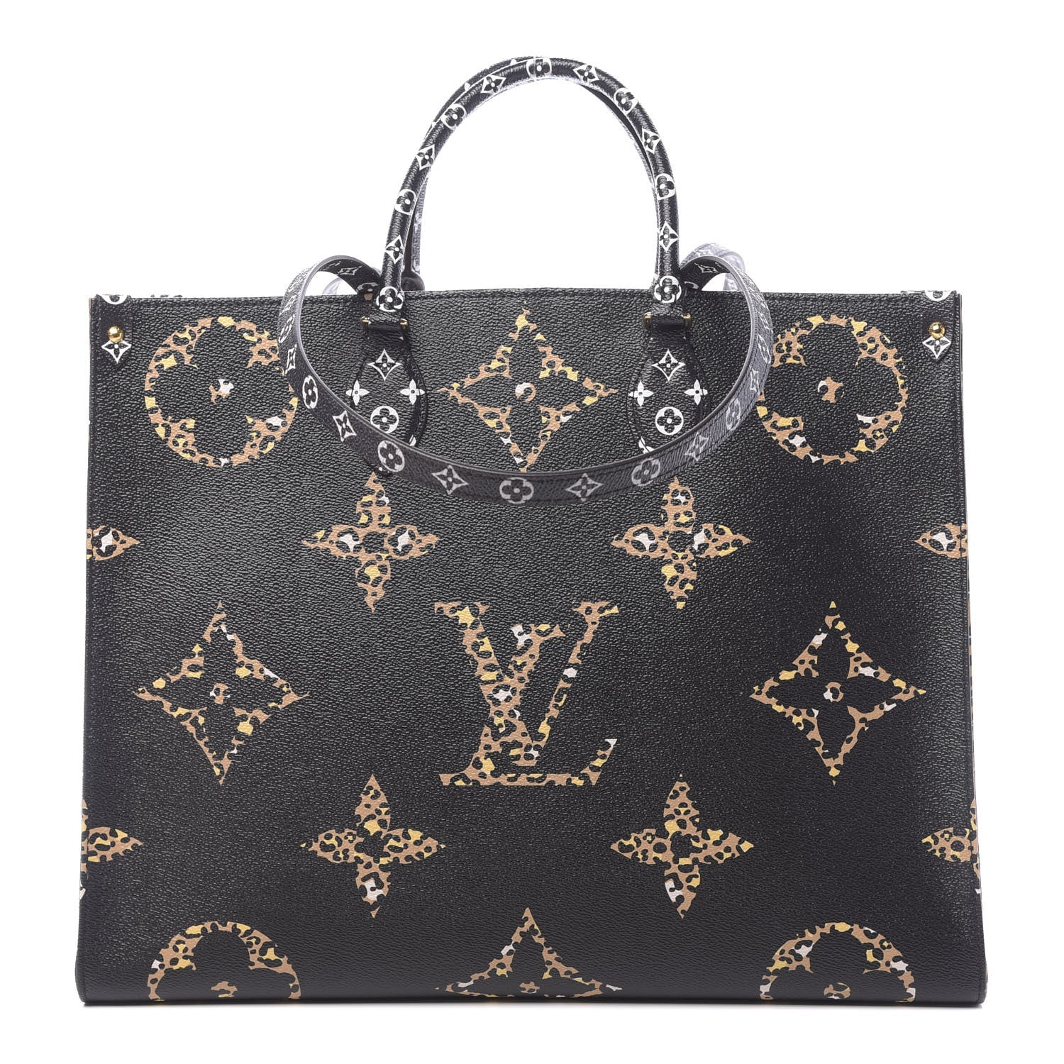 Louis Vuitton Monogram Giant Jungle Onthego GM Black 1 of 10