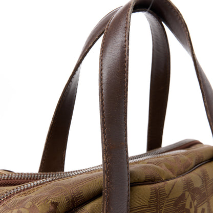 Chanel Nylon Mini Travel Tote Brown 15 of 18