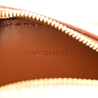 Celine Smooth Calfskin Cuir Small Triomphe Oval Crossbody Purse Tan 7 of 8
