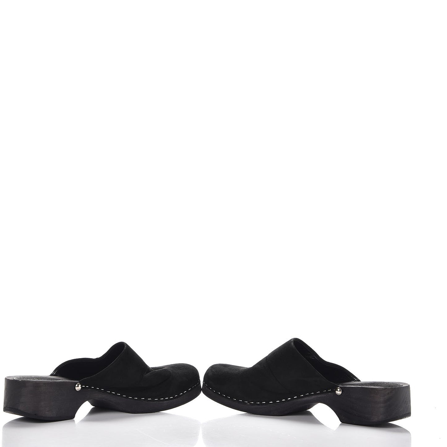 Suede CC Clogs 38 Black