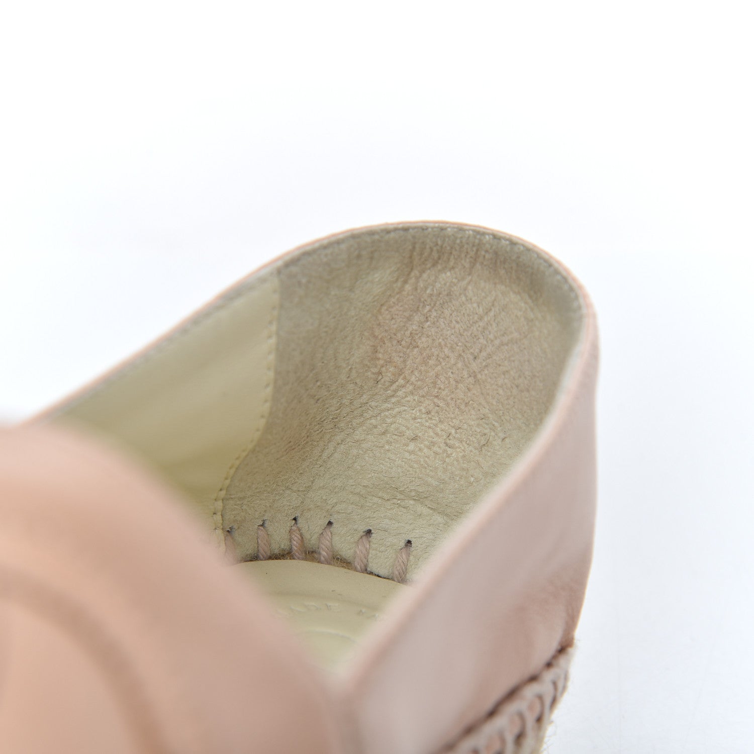 Chanel Lambskin CC Espadrilles 35 Nude 14 of 20