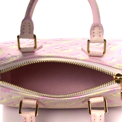 Louis Vuitton Empreinte Monogram Summer Stardust Nano Speedy Pink 4 of 8