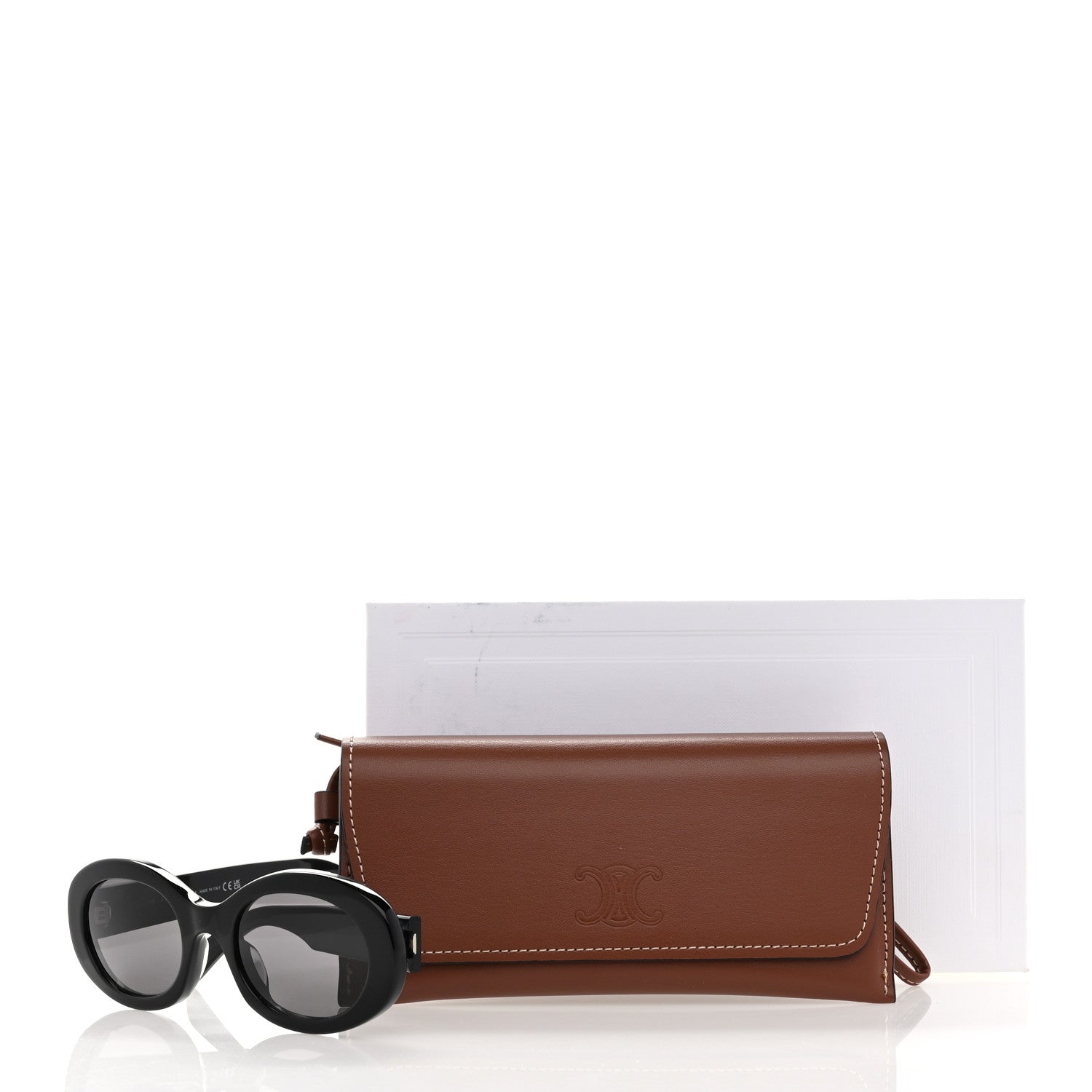 Celine Acetate Triomphe 01 Sunglasses CL 40194U Black 7 of 7