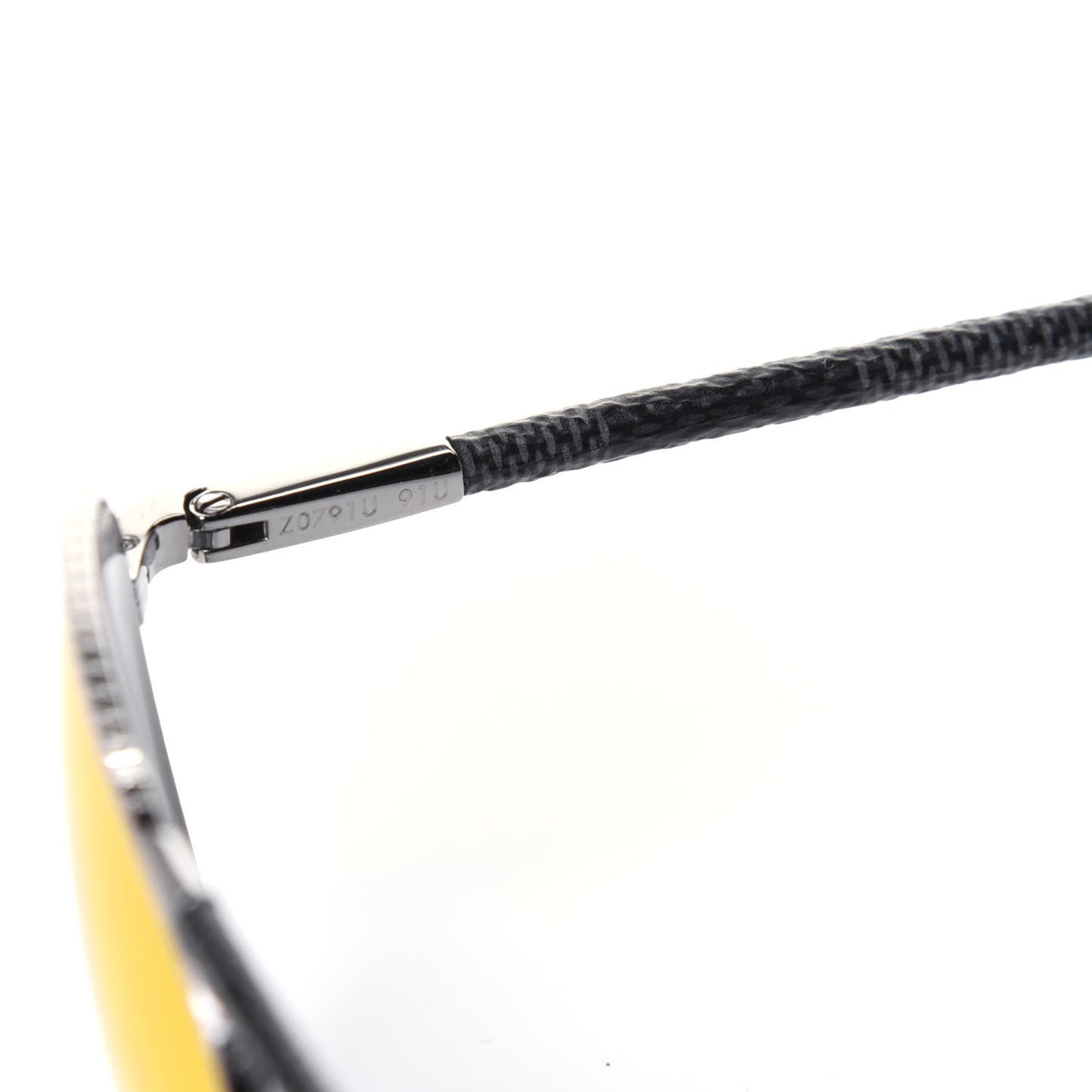 Damier Graphite Conspiration Pilote Aviator Sunglasses Z0791U Silver