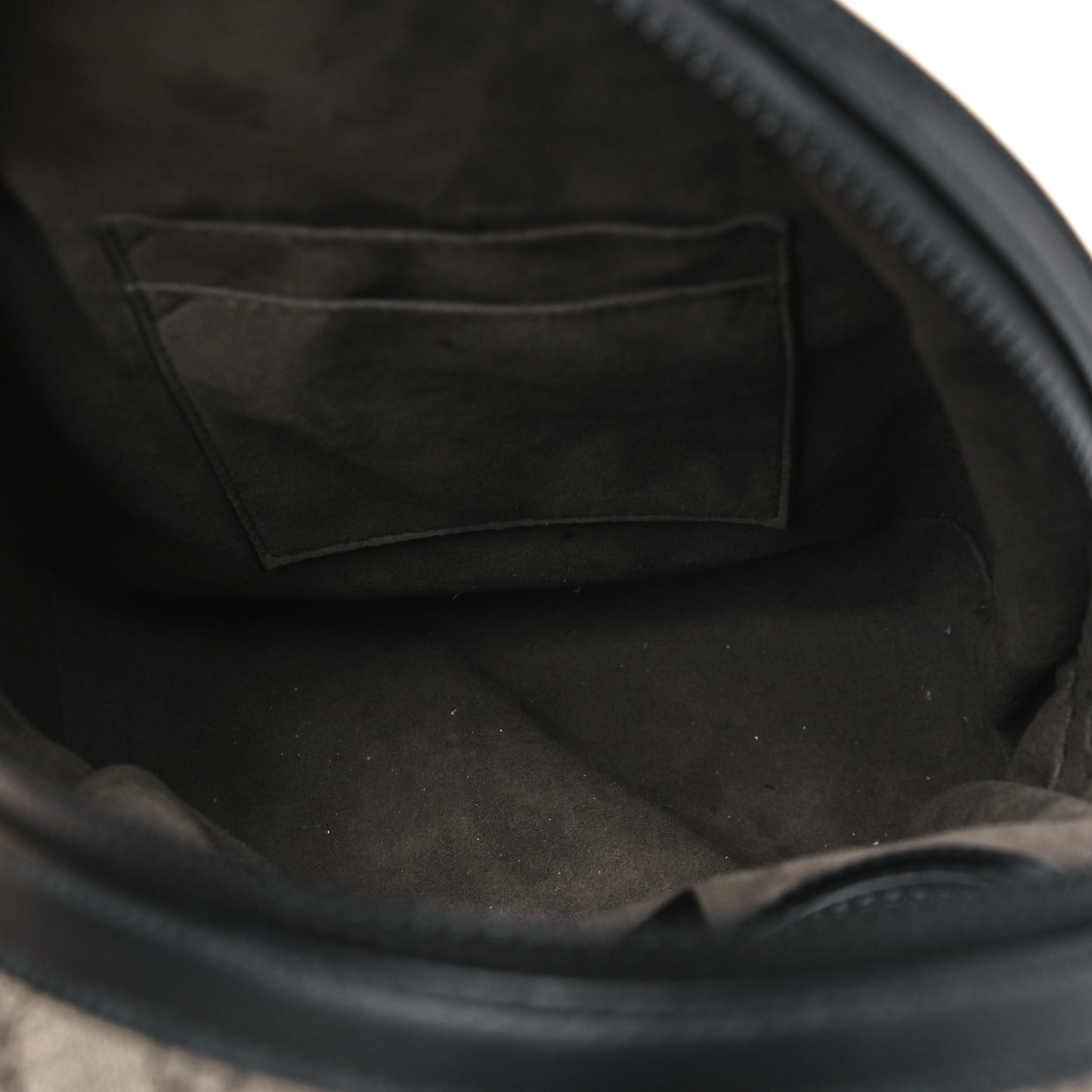 GG Supreme Monogram Small Eden Day Backpack Black