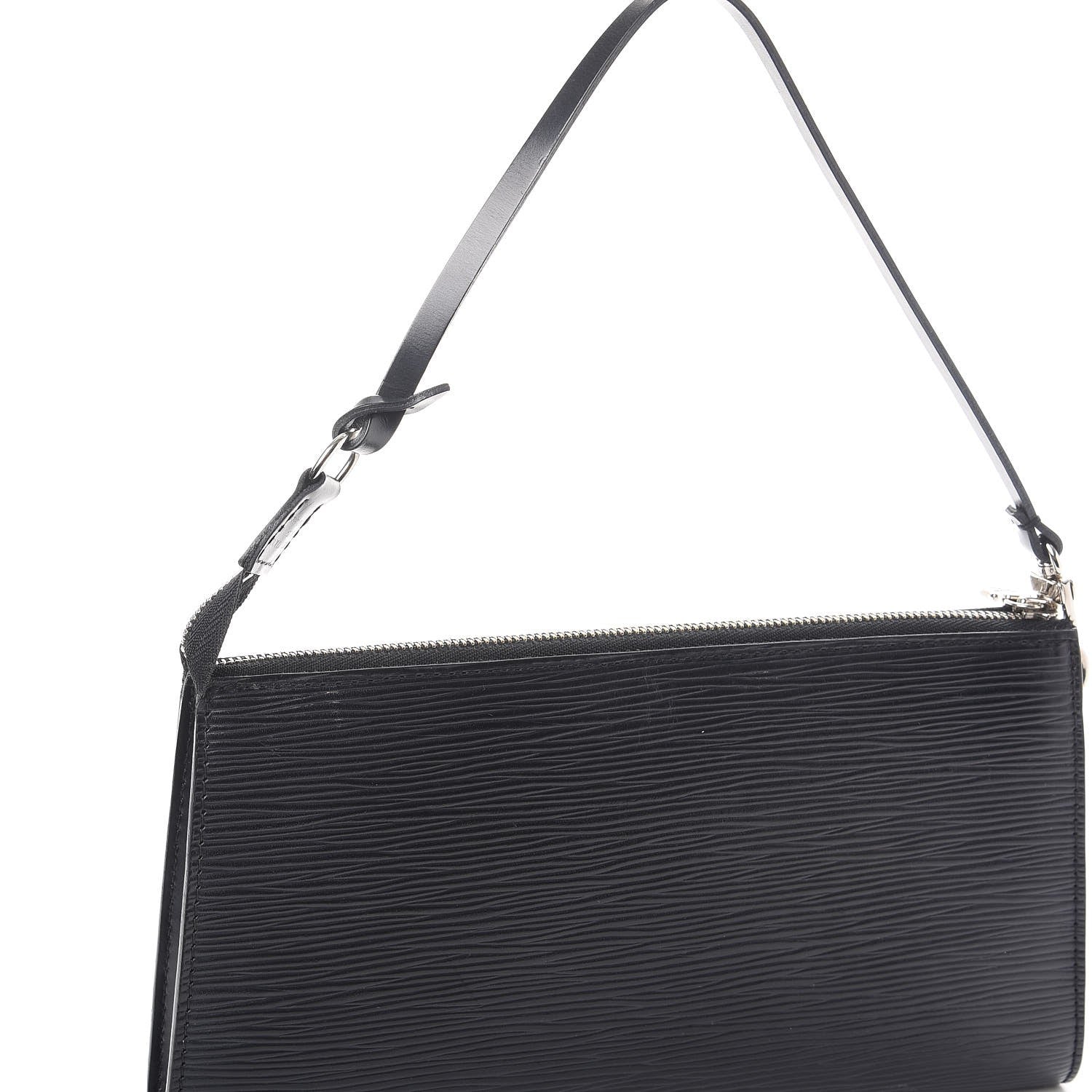 Louis Vuitton Epi Pochette Accessories 24 Black 10 of 13