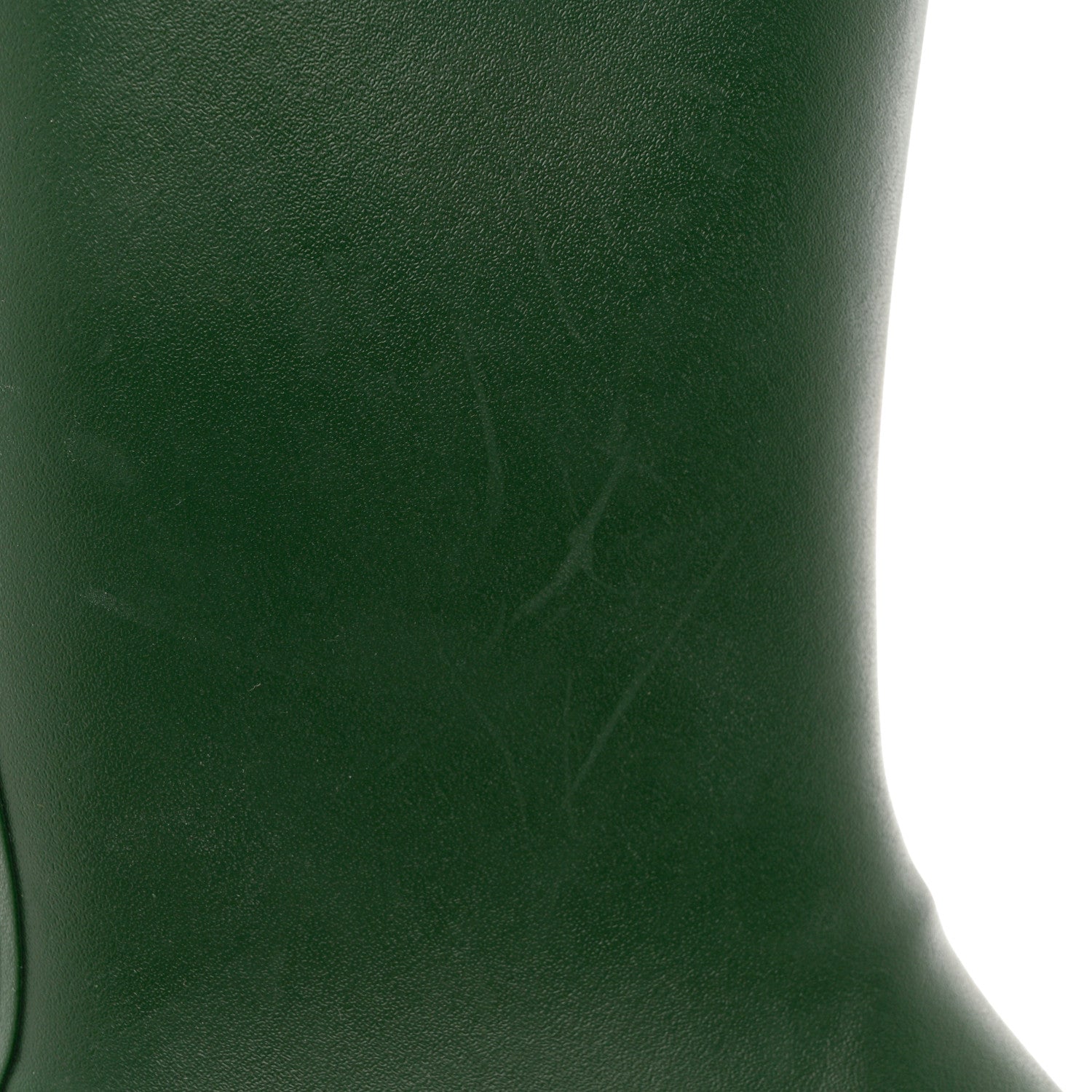 Chanel Caoutchouk CC High Boots 39 Dark Green 8 of 8