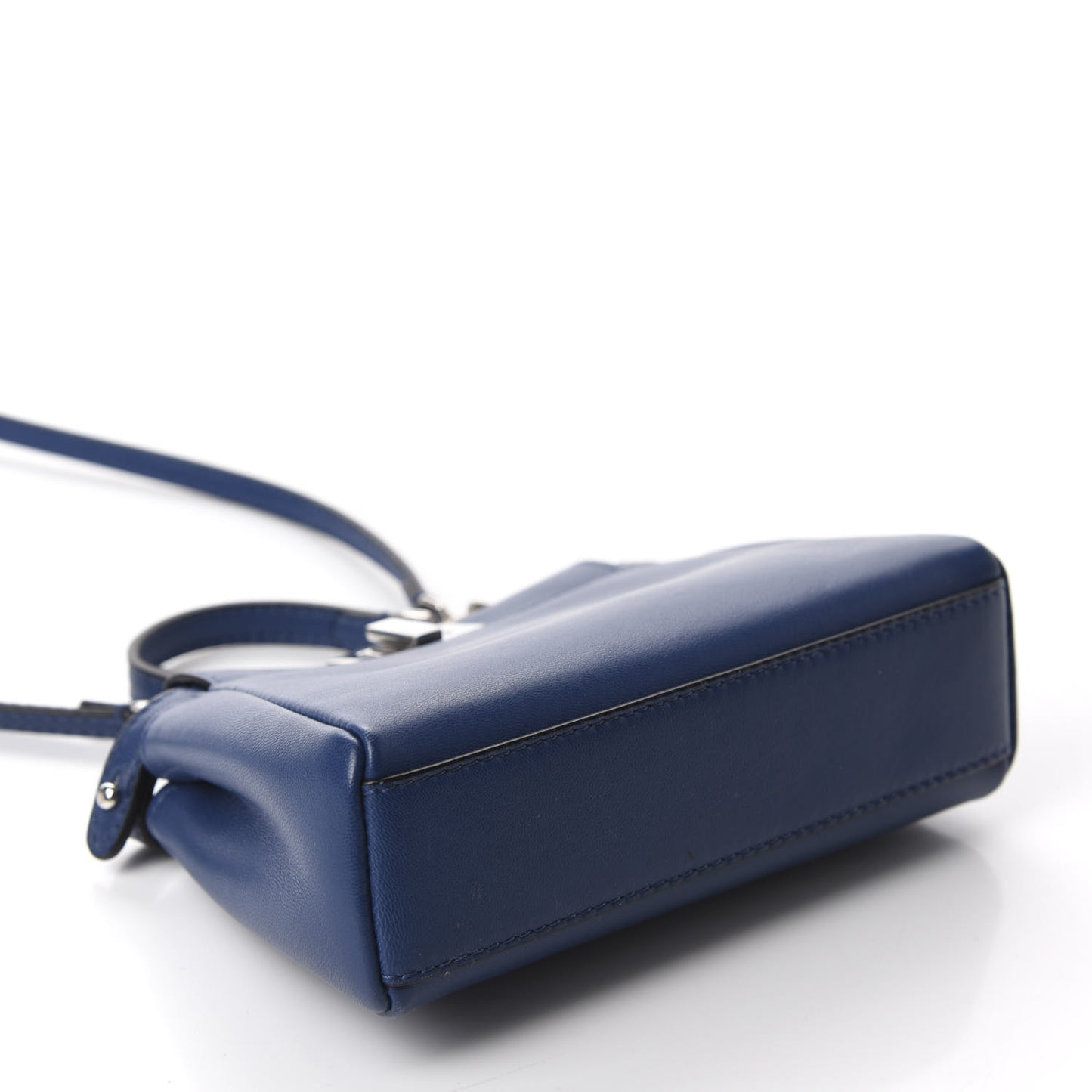 Shiny Nappa Micro Peekaboo Iconic Satchel Iris