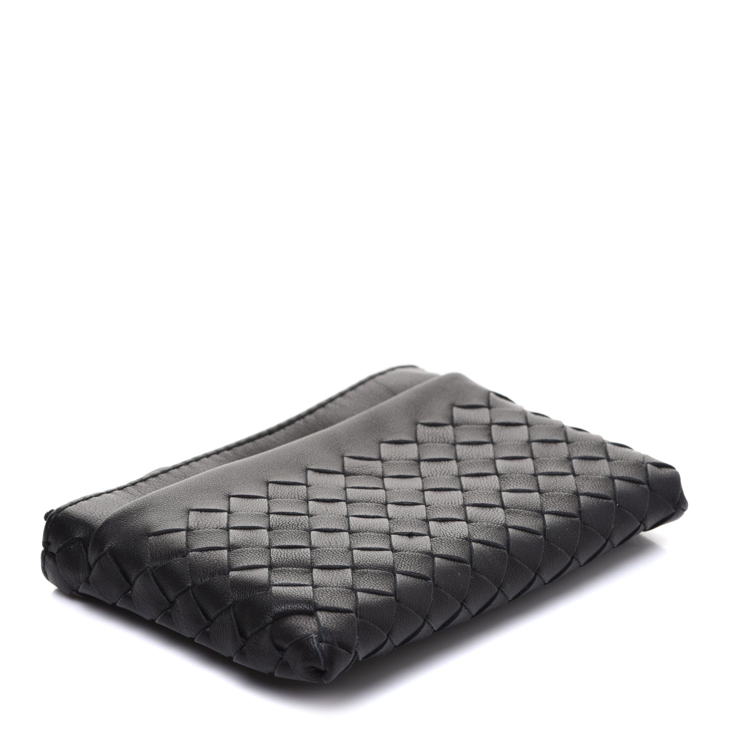 Bottega Veneta Nappa Intrecciato Key Holder Black 4 of 9