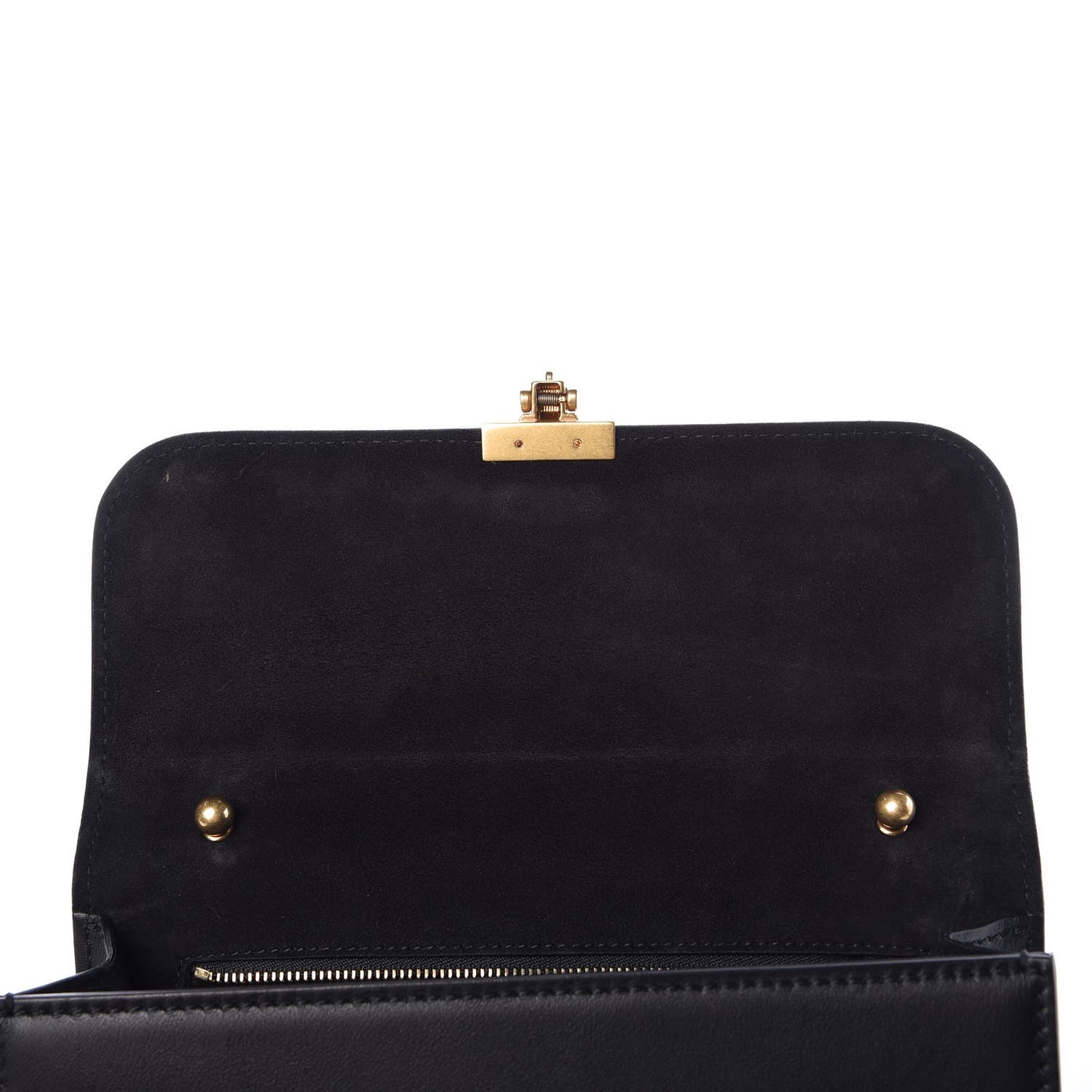 Calfskin Large Dioraddict Flap Bag Black
