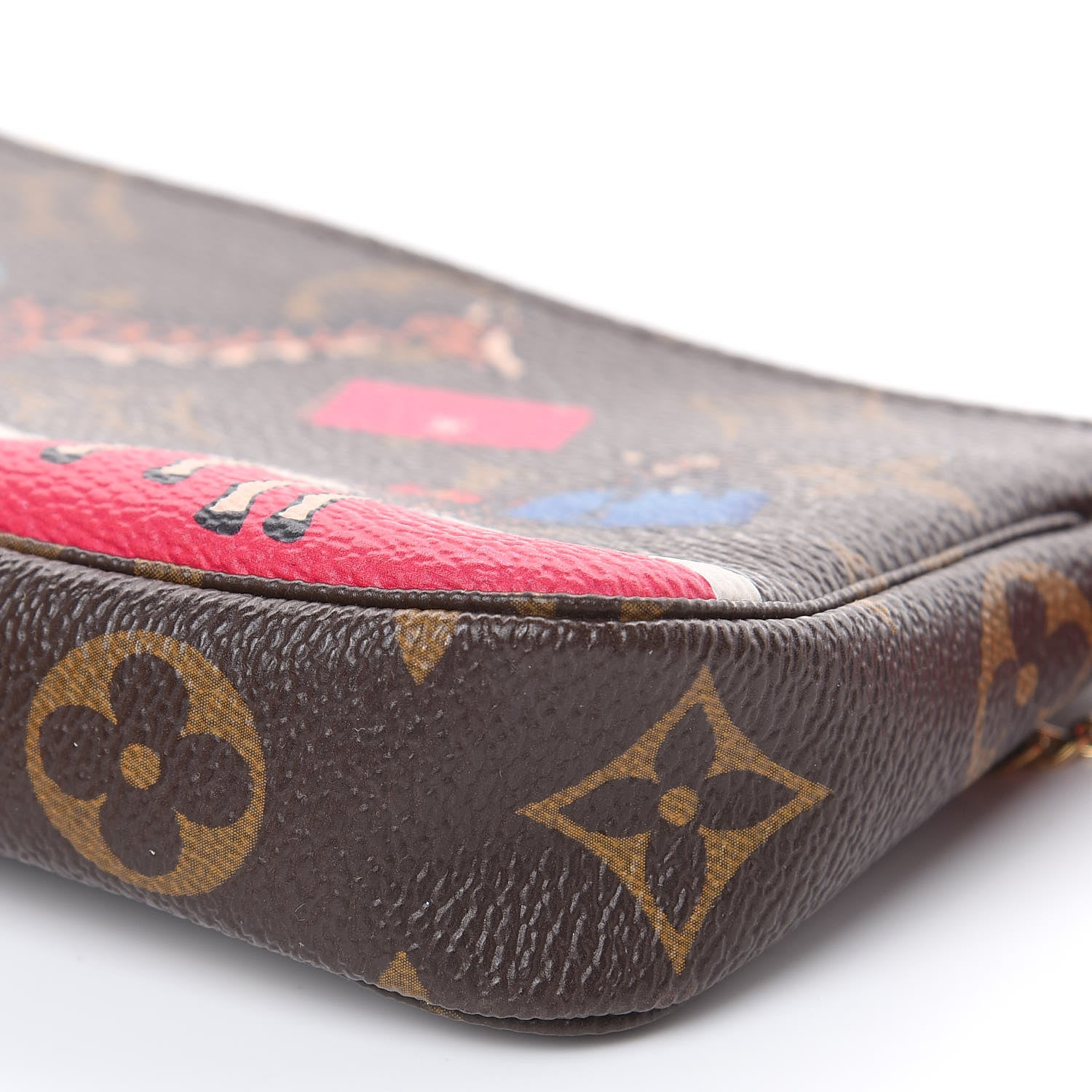 Louis Vuitton Monogram 2017 Christmas Animation Mini Pochette Accessories 9 of 10