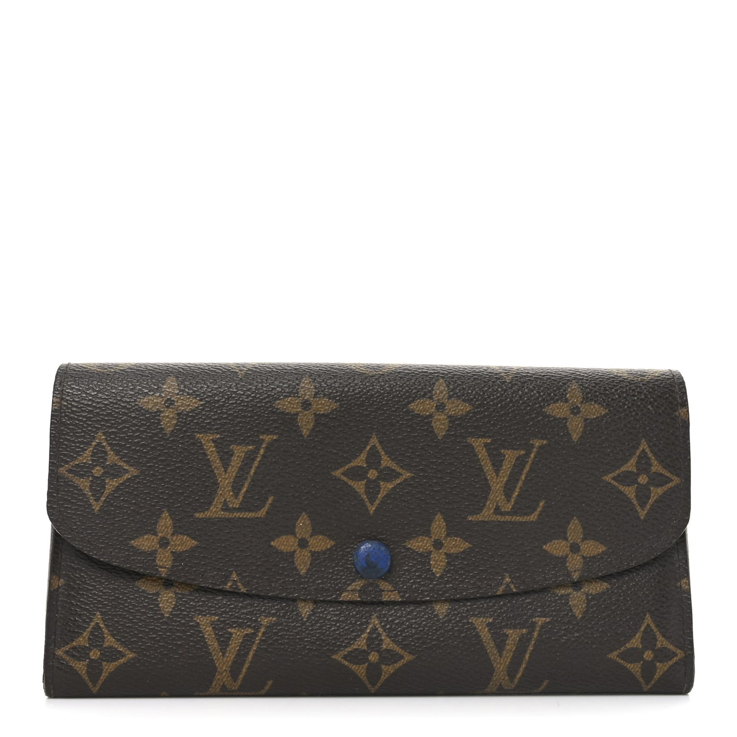 Monogram Emilie Wallet Blue