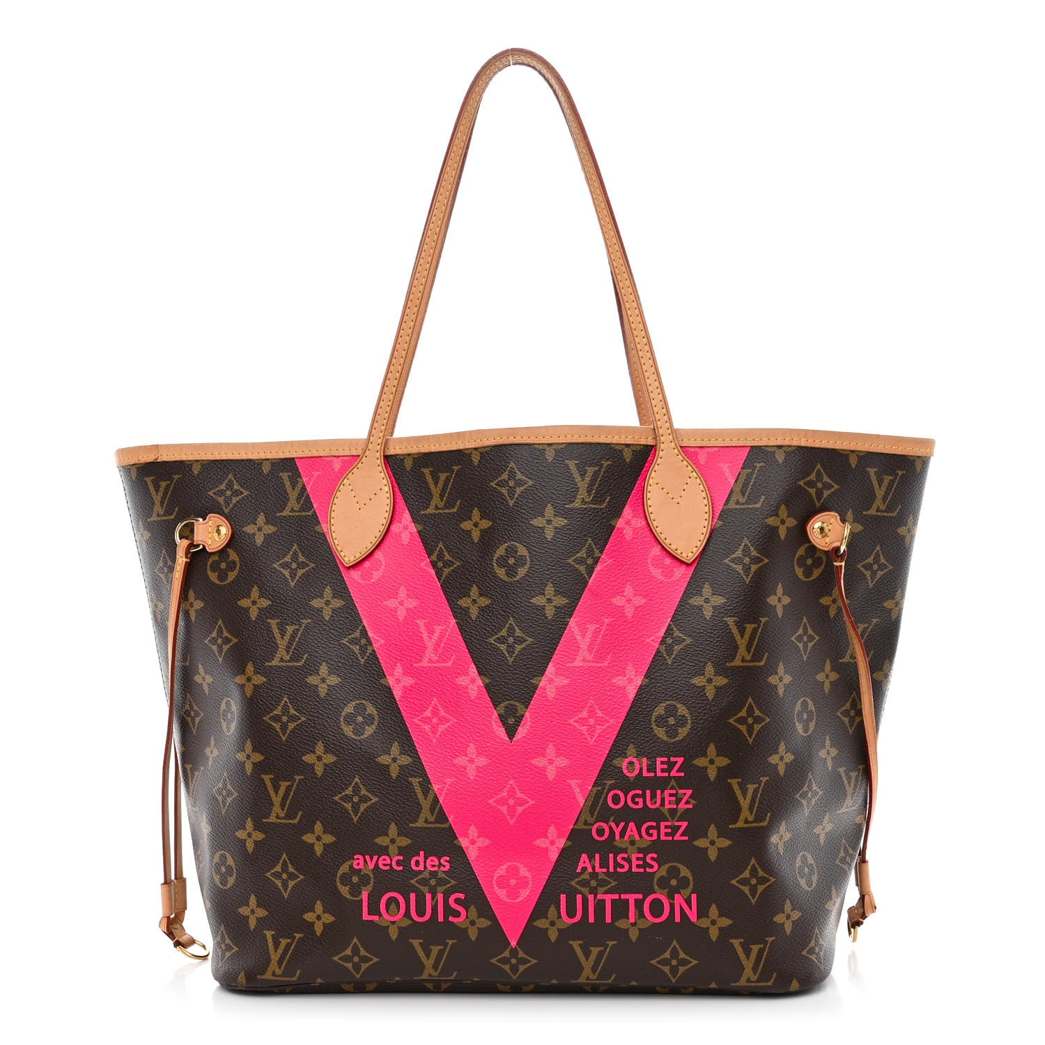 Louis Vuitton Monogram V Neverfull MM Grenade 3 of 16