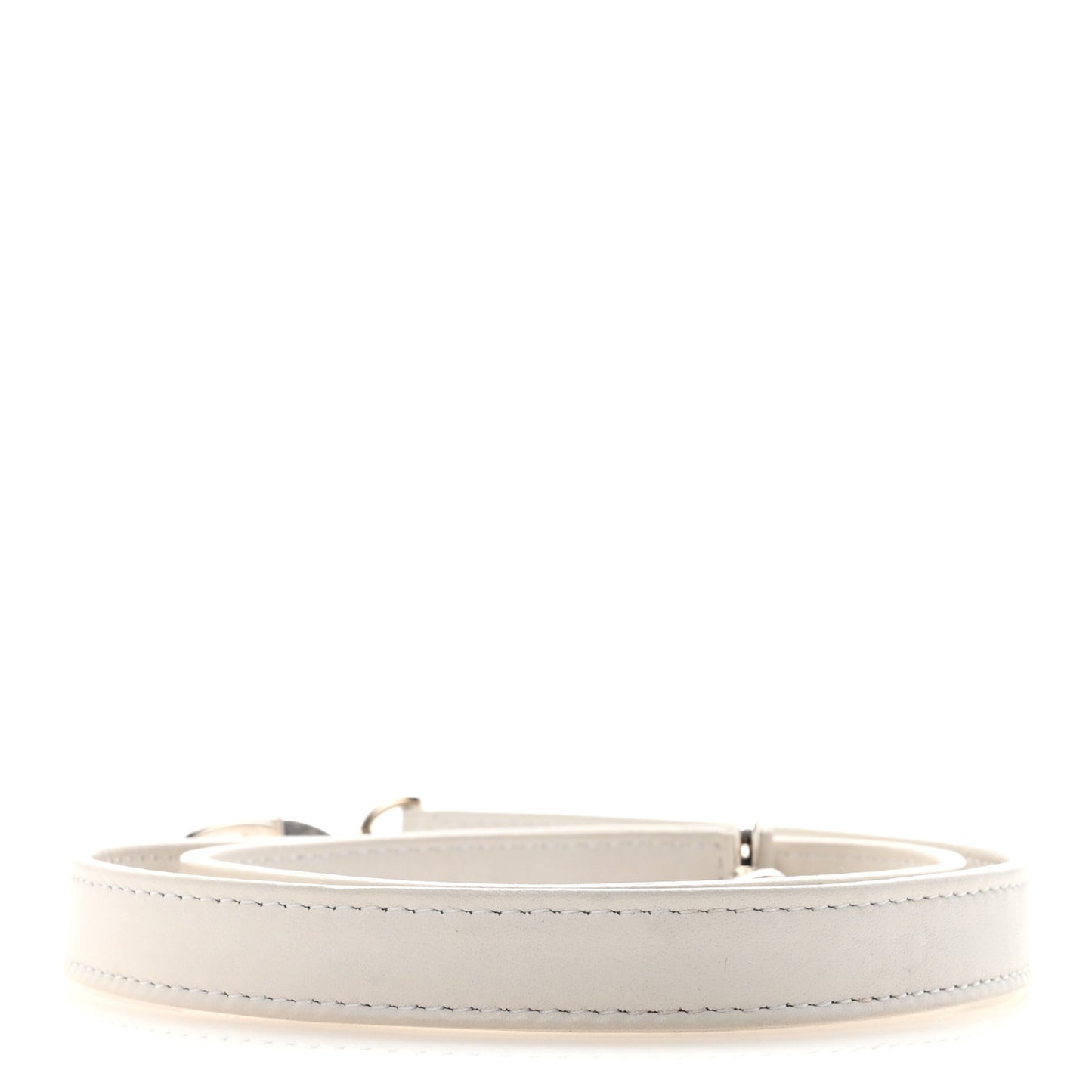 Lambskin Lady Dior Shoulder Strap White