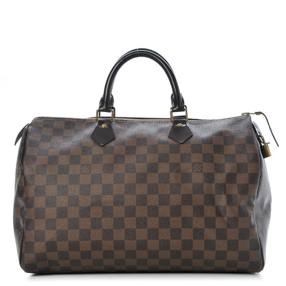 Louis Vuitton Damier Ebene Speedy 35 1 of 13