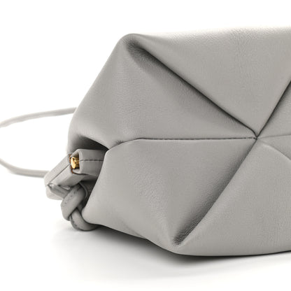 Mansur Gavriel Lambskin Mini Bloom Shoulder Bag Gray 7 of 9