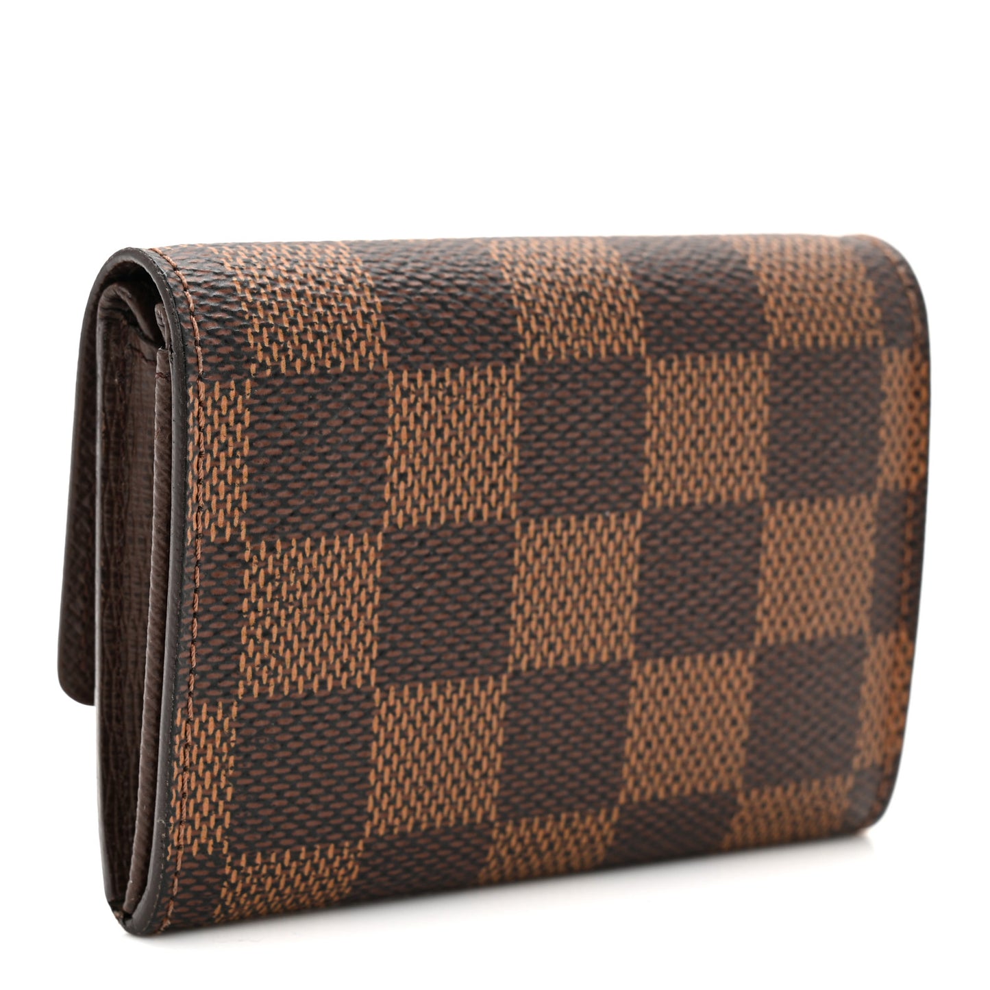 Damier Ebene Porte-Monnaie Plat Coin Purse
