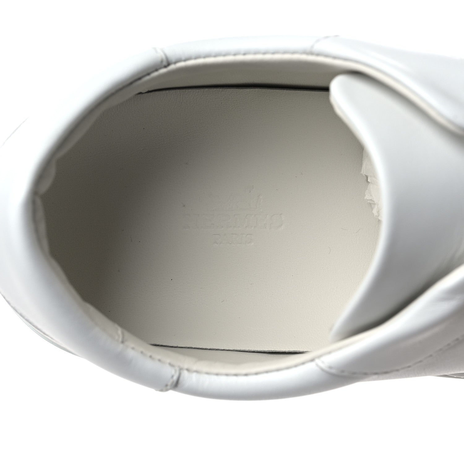 Hermes Calfskin Day Sneakers 41 White 7 of 9